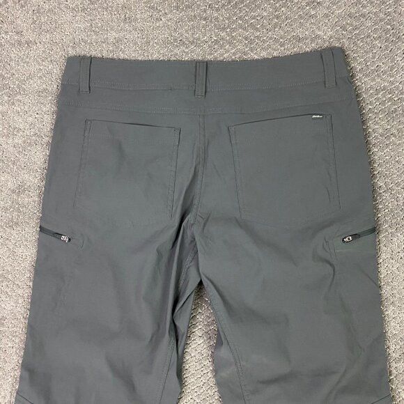 Eddie Bauer First Ascent Guide Pro Cargo Pants Men's 36 x 32 Gray FreeShade - Picture 4 of 16